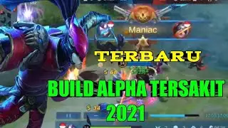 BUILD ALPHA TERSAKIT 2021 || GAMEPLAY ALPHA || BUILD ALPHA TOP GLOBAL - MOBILE LEGENDS BANG BANG