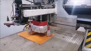 Retrofit of CNC router for woodworking retrofit with