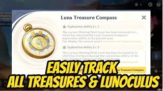 How To Quickly Get Luna Treasure Compass To Easily Track All Treasure Chests & Lunoculus In Nod Krai