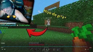 MINECRAFT pero MOLESTO a mis AMIGOS 🤣