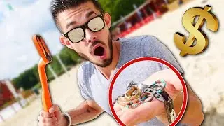 HUGE TREASURE HUNT ON THE BEACH!