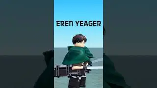 Roblox Cosplays: Eren Yeager