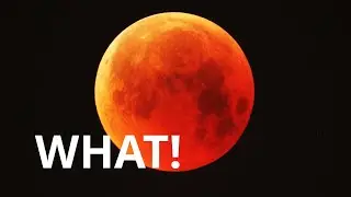 Moon Is Becoming RED (Why?)