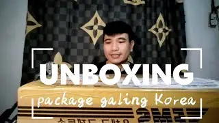 Unboxing  Package KOREA TO PH