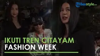 Paula Verhoeven Bersama Bonge Ikuti Tren Runway Fashion Show di Citayam Fashion Week
