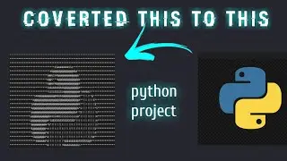 It's so easy coding in python | Creating a ASCII art from a image 2 