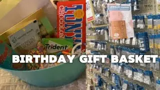 Make a birthday gift basket for my bestie Val!
