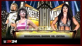 WWE 2K24 | SENSATIONAL SHERRI vs CHYNA