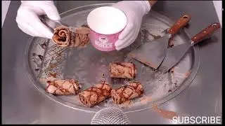 Pop-Tarts ASMR | how to make Pop Tarts to Ice Cream - oddly satisfying Ice Cream Rolls - no talking.