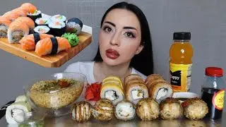 GIFT İPHONE 16 PRO MAX 😍 Sushi Mukbang Ayka Emilly 🌸