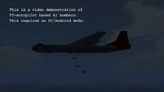 SimplePlanes - Autopilot AI bombers (old teaser/outdated)