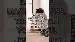 Let's chat about the power of journaling with Day 8 of our 'Master Stress, Transform Your Life'