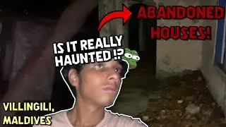 Exploring ABANDONED ROOMS in Villingili, Maldives (HAUNTED??)