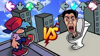 Friday Night Funkin' - BF vs Skibidi Toilet (Skibidi Toilet x FNF)