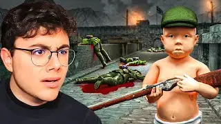 El Bebé MATA-NAZIS 🤨 - Tres Juegos Raretes #2