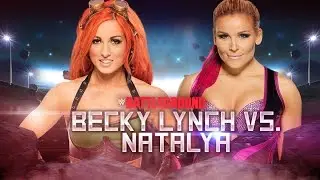 WWE Battleground 2016 - Becky lynch vs natalya - WWE 2K16