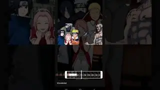 TEAM 7 VS HANAMI FROM JJK #naruto #anime