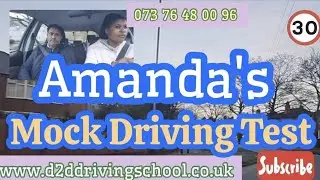 Amanda's Mock Driving Test | test Route| Leeds | Harehills, #leeds