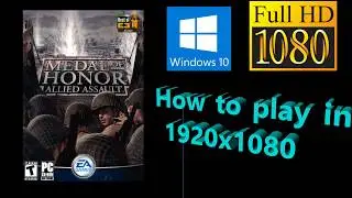 Tutorial - Medal of Honor: Allied Assault - PC - Play in 1920x1080: 1080p (Origin, Steam)
