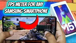 How to see FPS Meter on PUBG Mobile | Samsung m51 No Root | FPS Meter for any SAMSUNG Smartphone
