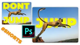 Jump Text Behind Any Object - Photoshop Tips And Tricks: