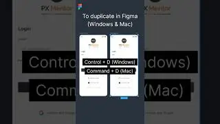 👉 How to Quickly Duplicate Frames or Layers in Figma | Figma Shortcut Tips