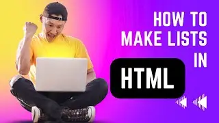 How to make lists in html coding in an easy way.
