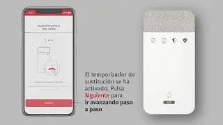 Sustitución guiada de pilas: panel de control de Securitas Direct