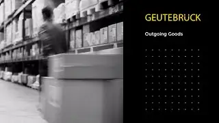 Geutebrück Visual Documentation 3 - Outgoing goods | EN