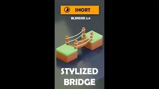 🌉 Stylized Bridge in Blender Tutorial 