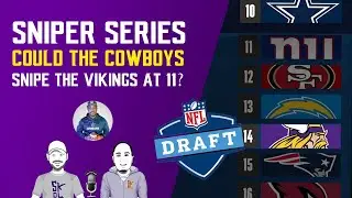 Could the Cowboys Snipe the Vikings at pick 10? J Tuck joins the show to talk Cowboys