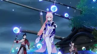 Kokomi's Entrance but with the Avengers Theme