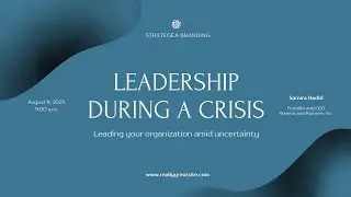 Leadership Workshop Webinar Presentation Editable Template - Neeraj Bhatt
