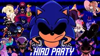 FNF Third Party but Different Characters Sing It  (FNF Third Party but Everyone Sings It)