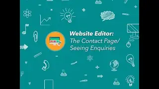 CMS (Website Editor) - The Contact Page