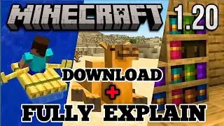 What is new in Minecraft 1.20 fully explain