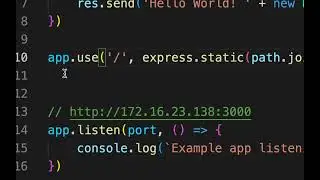 69. How to server ReactJS Static files with ExpressJS - Hosting ReactJS app as single page app