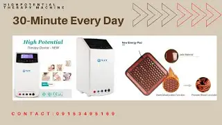 HIGH POTENTIAL THERAPY MACHINE