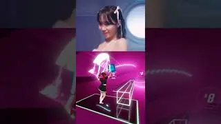 PERFECT NIGHT - LE SSERAFIM DANCE BEAT SABER VR! TikTok Kpop Dance. Overwatch 2. Mixed Reality