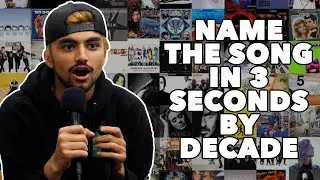 FIRST 3 SECONDS! MUSIC QUIZ: DECADES. PT. 4