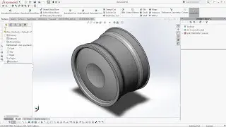 Solidworks Tutorial for Beginners | Designing a Tyre Rim | Solidworks with Kabir