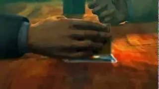 3D animation teaser - The Card Players