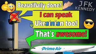 Same JFK Controller NOT MOODY AT ALL | Funny Exchange + Friendly Atmosphere