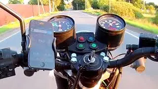 Тест JAWA 640 родной карбюратор JIKOV и MIKUNI 4851 китаец