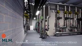 Real-time walkthrough of Revit MEP Coordinated plantroom