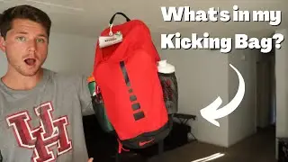 What's in my Football Kicking Bag 2021 | NFL Free Agent