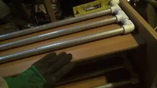 Shoe dryer for heating system