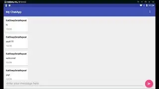 Creating Chat App with Android Studio