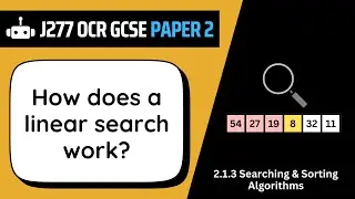 Linear Search | 1.3 | OCR GCSE Computer Science | J277