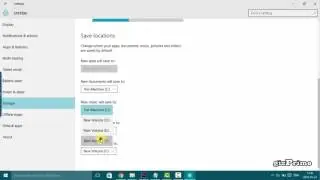 How to change your default save locations on Windows 10
